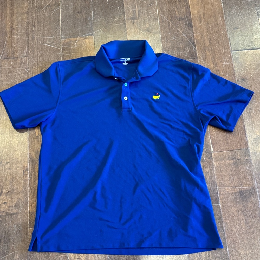 Masters Tech-Classic Blue Polo Shirt for Men